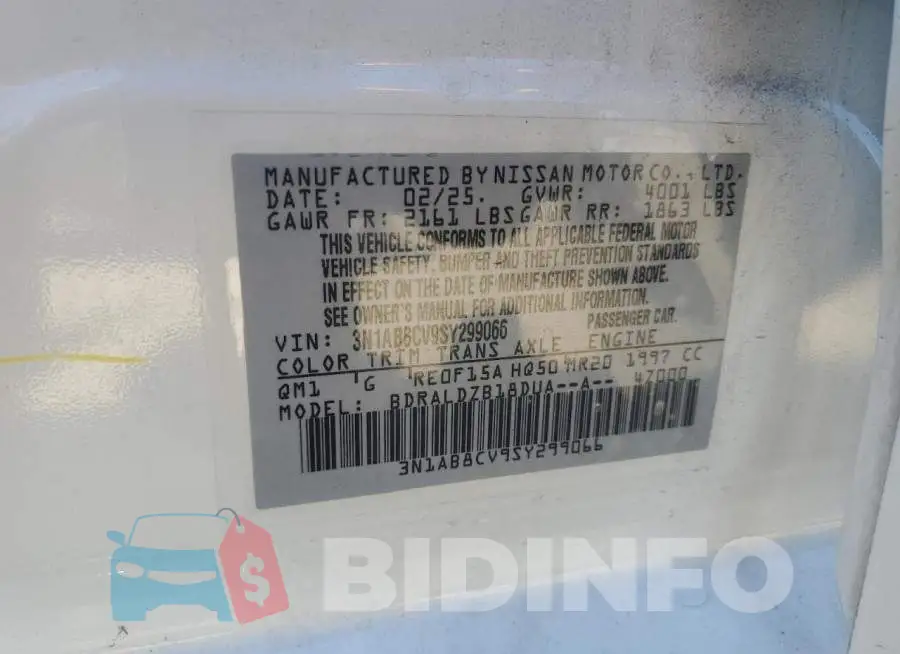 3N1AB8CV9SY299066 Photo# 12