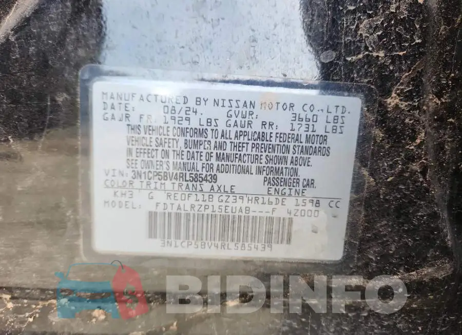 3N1CP5BV4RL585439 Photo# 12