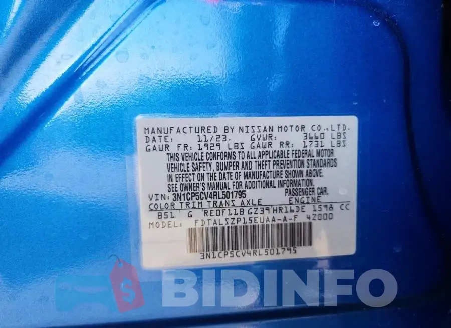 3N1CP5CV4RL501795 Photo# 13