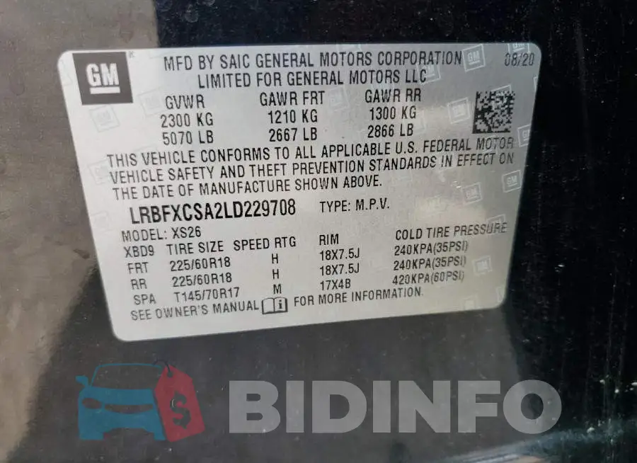 LRBFXCSA2LD229708 Photo# 14
