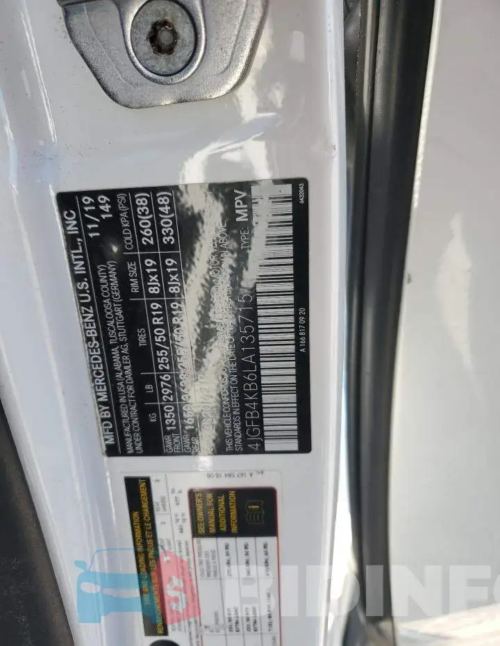 4JGFB4KB6LA135715 Photo# 14