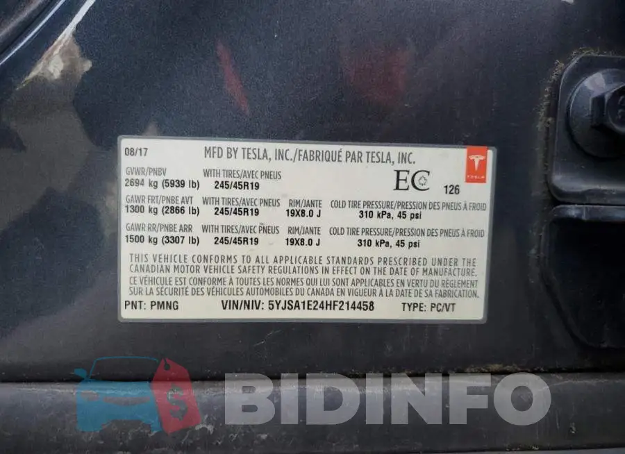 5YJSA1E24HF214458 Photo# 13