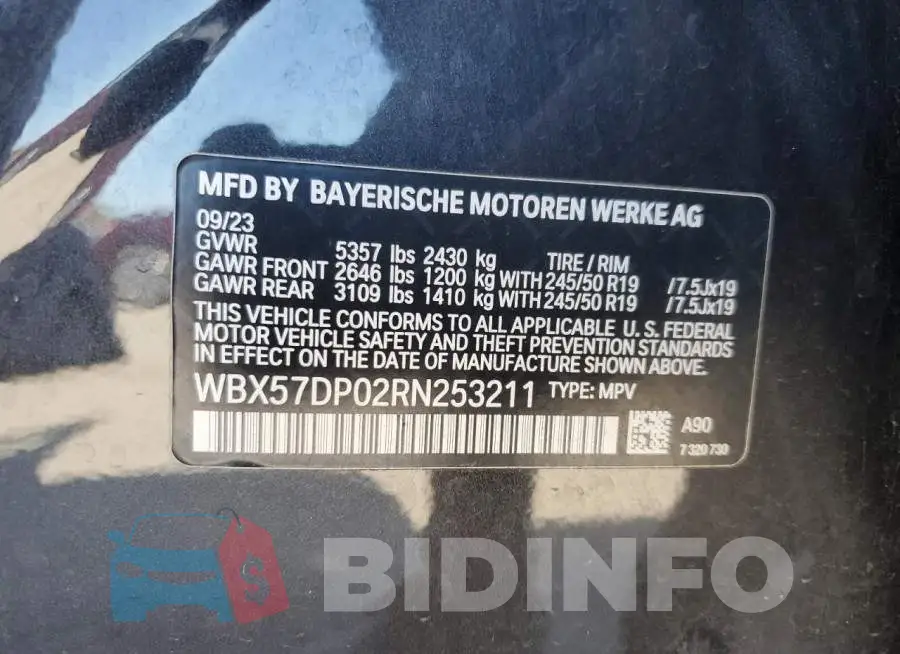 WBX57DP02RN253211 Photo# 13