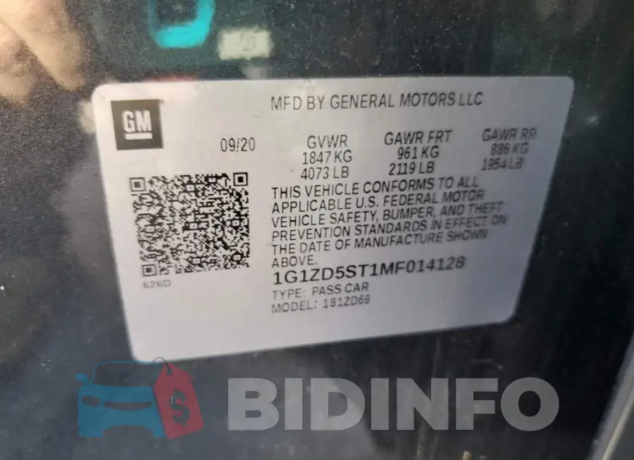 1G1ZD5ST1MF014128 Photo# 12