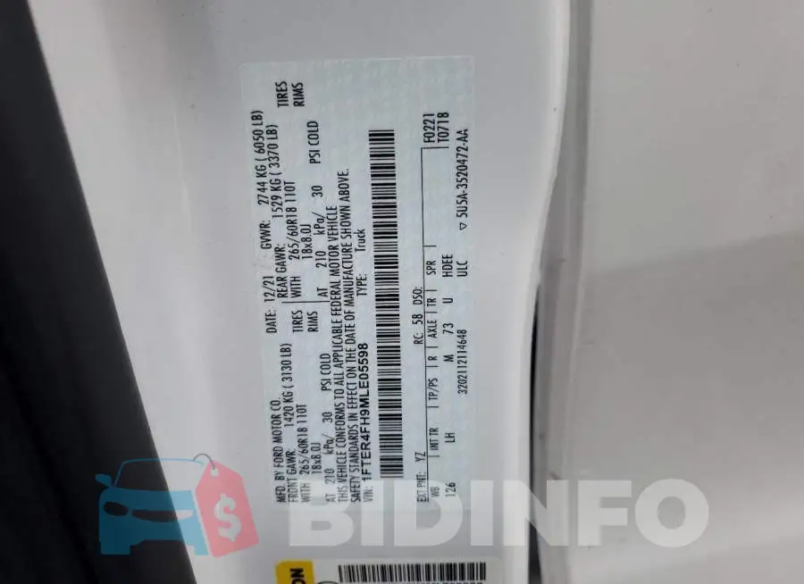 1FTER4FH9MLE05598 Photo# 12