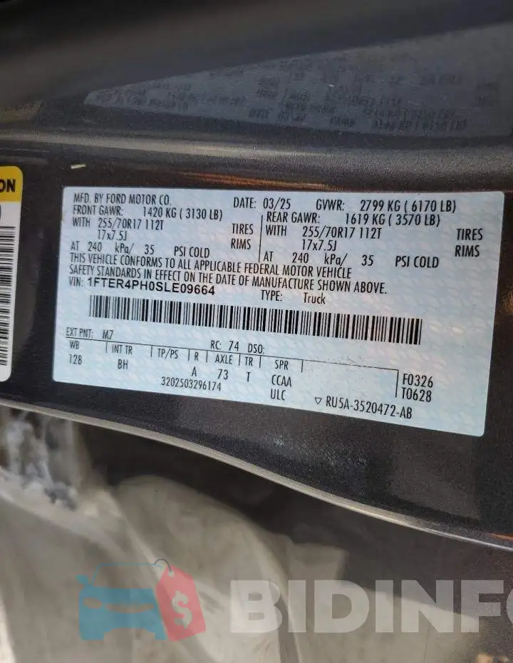 1FTER4PH0SLE09664 Photo# 12