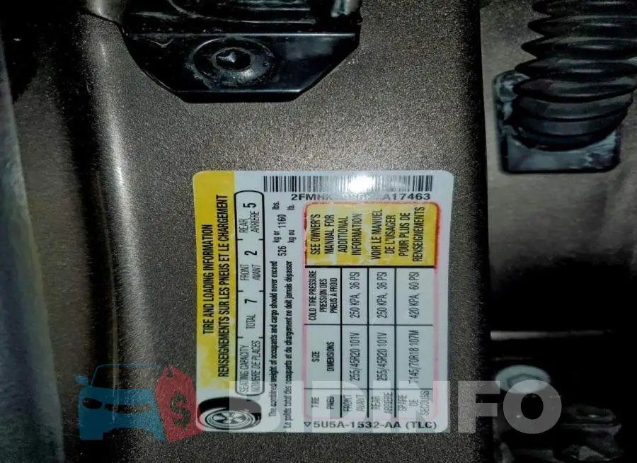 2FMHK6D86KBA17463 Photo# 14