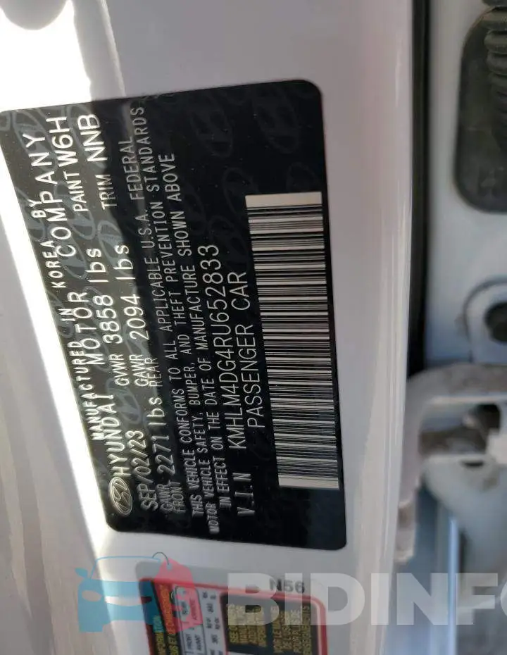KMHLM4DG4RU652833 Photo# 12