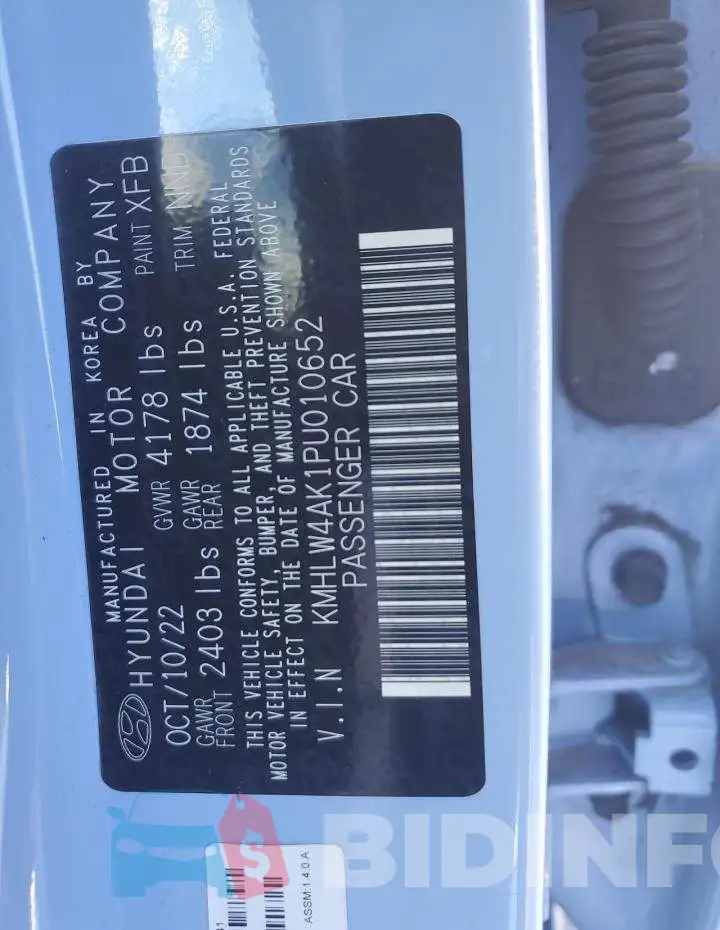 KMHLW4AK1PU010652 Photo# 12