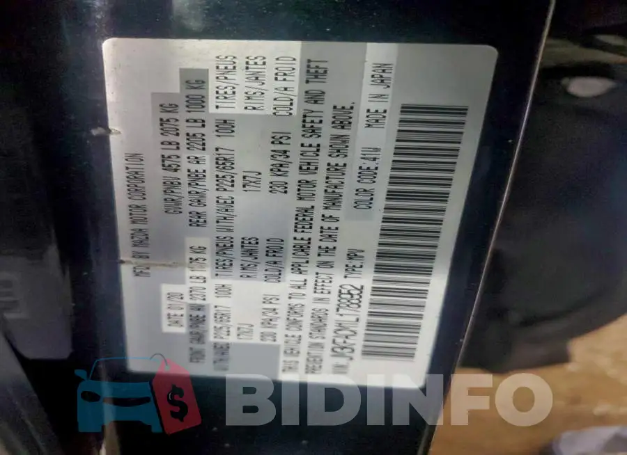 JM3KFACM1L1788952 Photo# 12