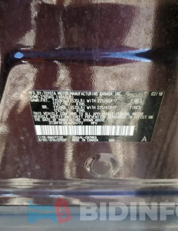 2T3RFREV8JW764772 Photo# 13