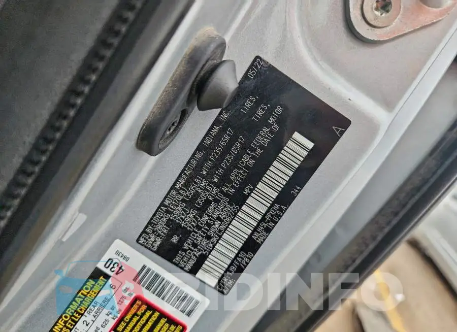 5TDKSKFC3NS062755 Photo# 13