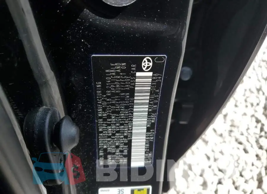 5YFB4MDE2SP231016 Photo# 12