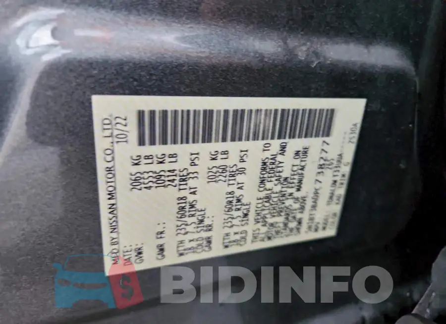 5N1BT3BA0PC738277 Photo# 14