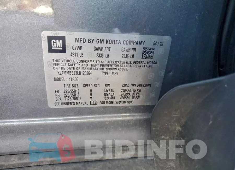 KL4MMBS23LB120264 Photo# 13