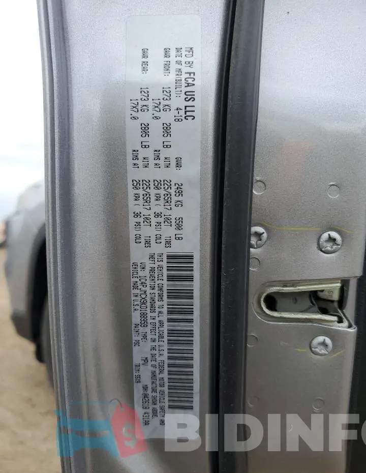 1C4PJMCX9KD188959 Photo# 13