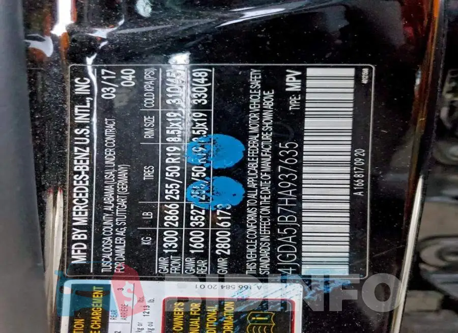 4JGDA5JB7HA937635 Photo# 13