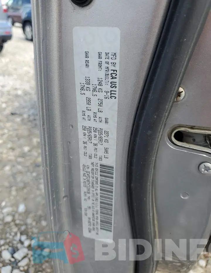 3C4PDCAB7HT539038 Photo# 13