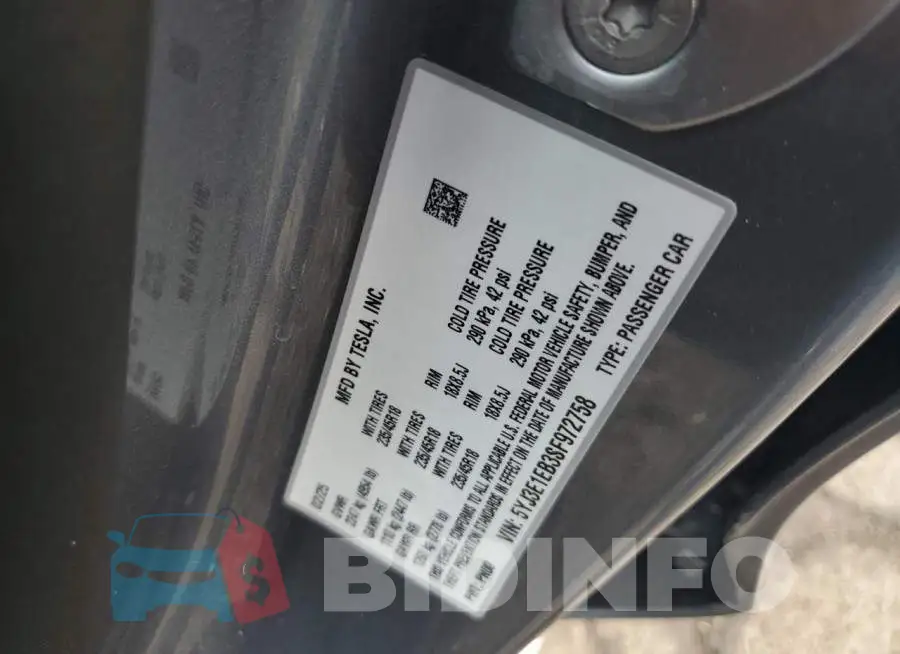 5YJ3E1EB3SF972758 Photo# 12