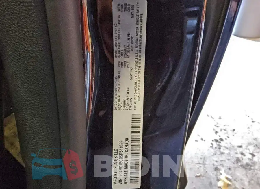 2C4RC1BG0SR541699 Photo# 13