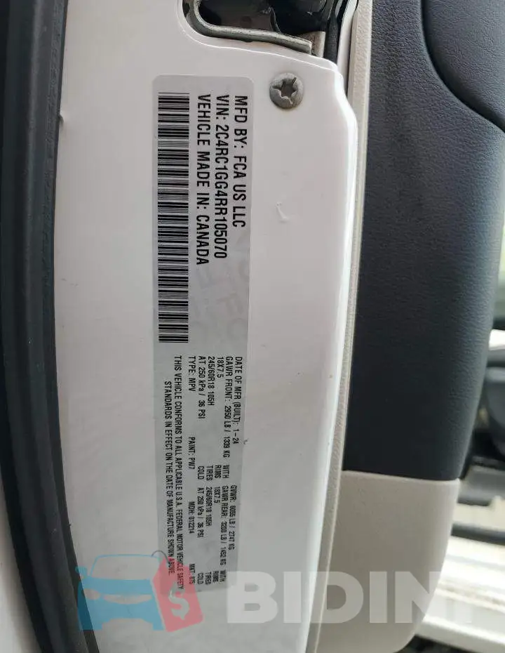 2C4RC1GG4RR105070 Photo# 13