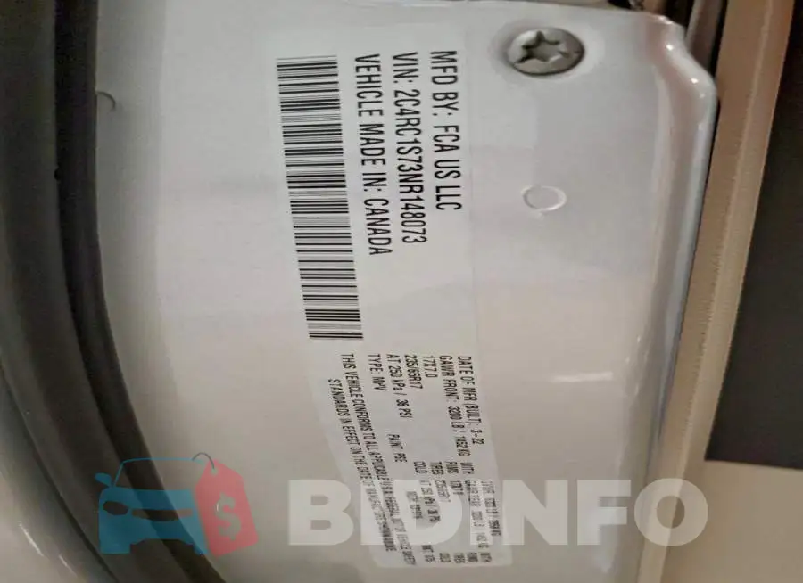 2C4RC1S73NR148073 Photo# 13