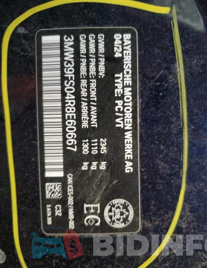 3MW39FS04R8E60667 Photo# 13