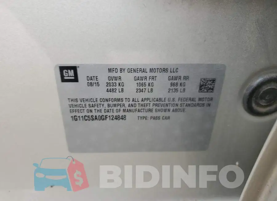 1G11C5SA0GF124848 Photo# 13