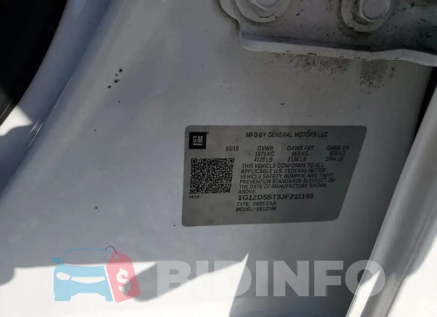 1G1ZD5ST5JF211198 Photo# 12