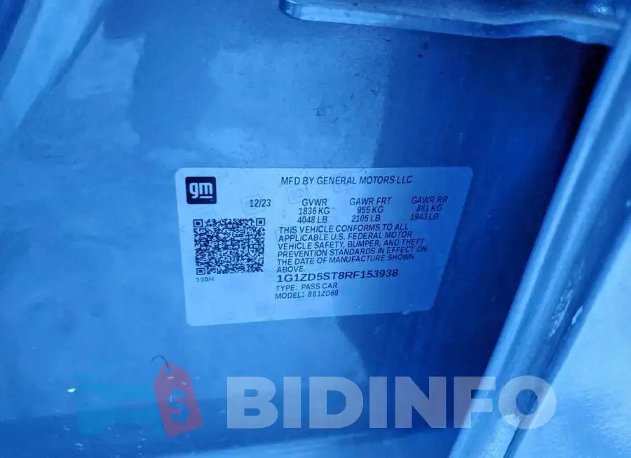 1G1ZD5ST8RF153938 Photo# 13
