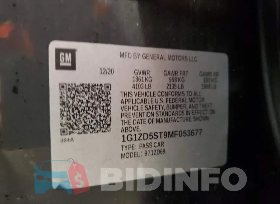 1G1ZD5ST9MF053677 Photo# 12