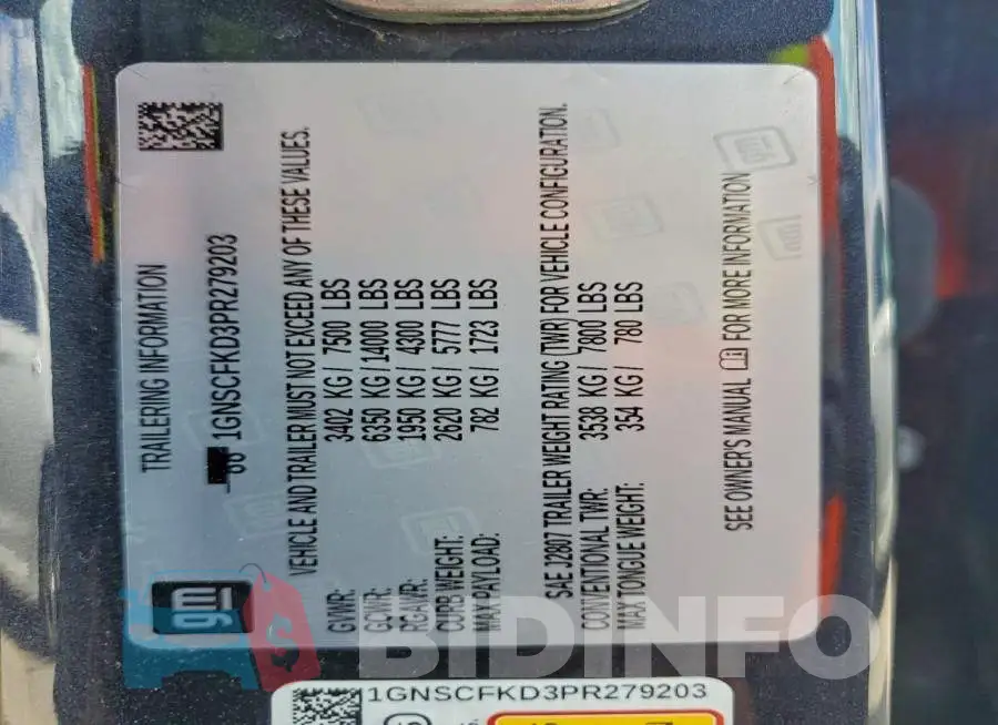1GNSCFKD3PR279203 Photo# 13