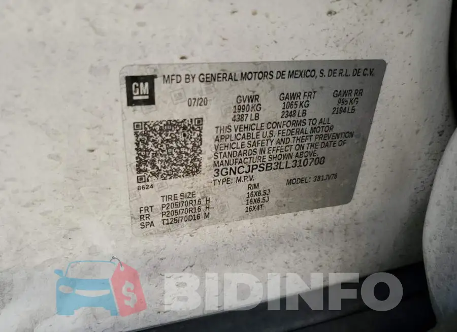 3GNCJPSB3LL310708 Photo# 13