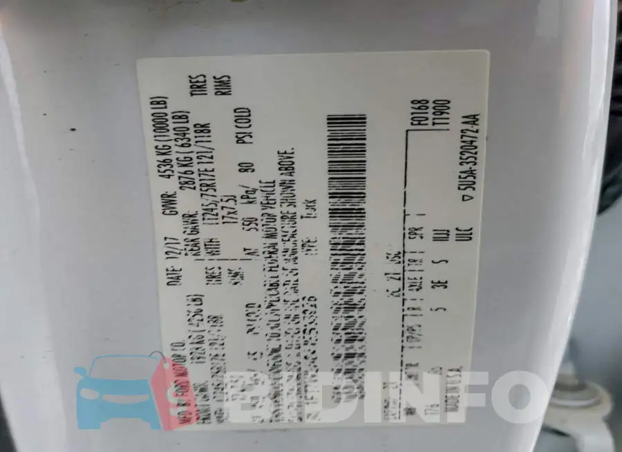 1FT7W2A64JEB33926 Photo# 12