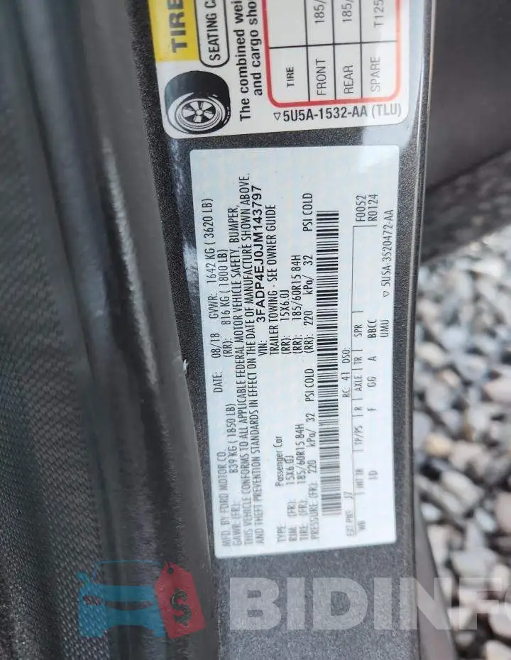3FADP4EJ0JM143797 Photo# 12