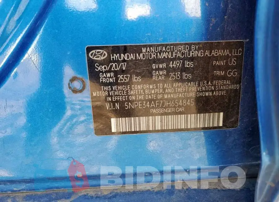 5NPE34AF7JH654845 Photo# 12