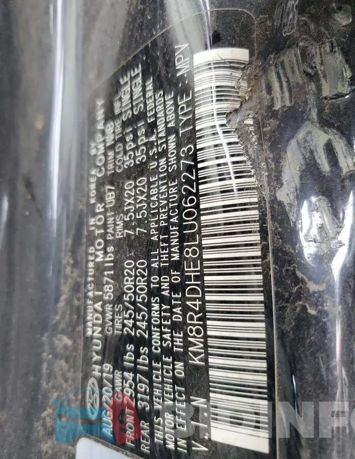 KM8R4DHE8LU062273 Photo# 13