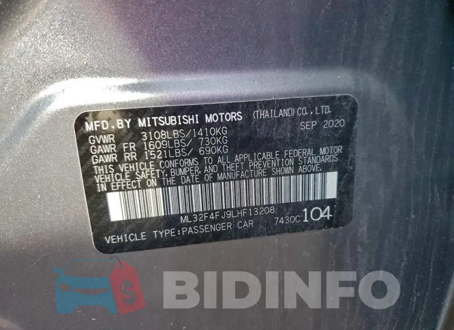 ML32F4FJ9LHF13208 Photo# 12