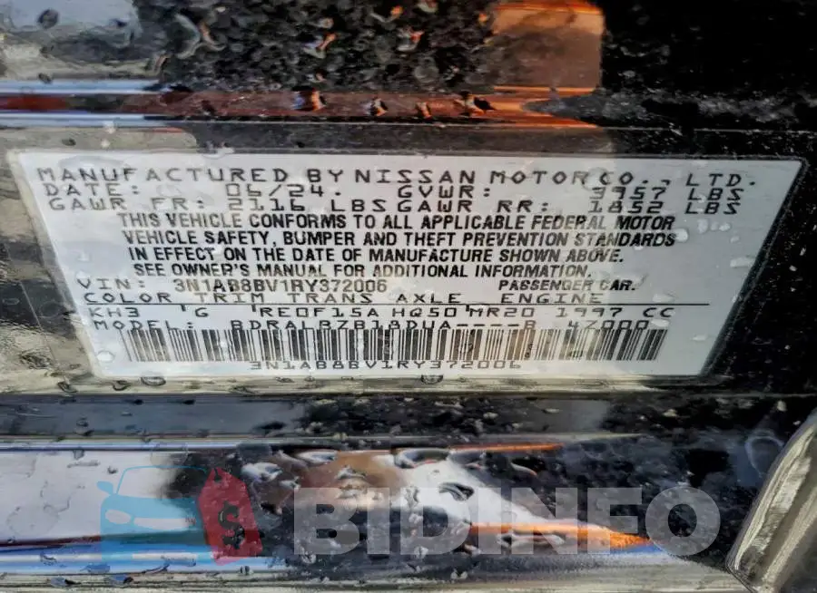 3N1AB8BV1RY372006 Photo# 12