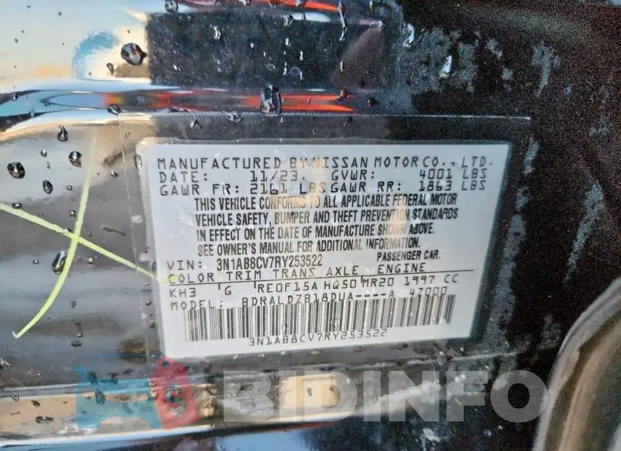 3N1AB8CV7RY253522 Photo# 12
