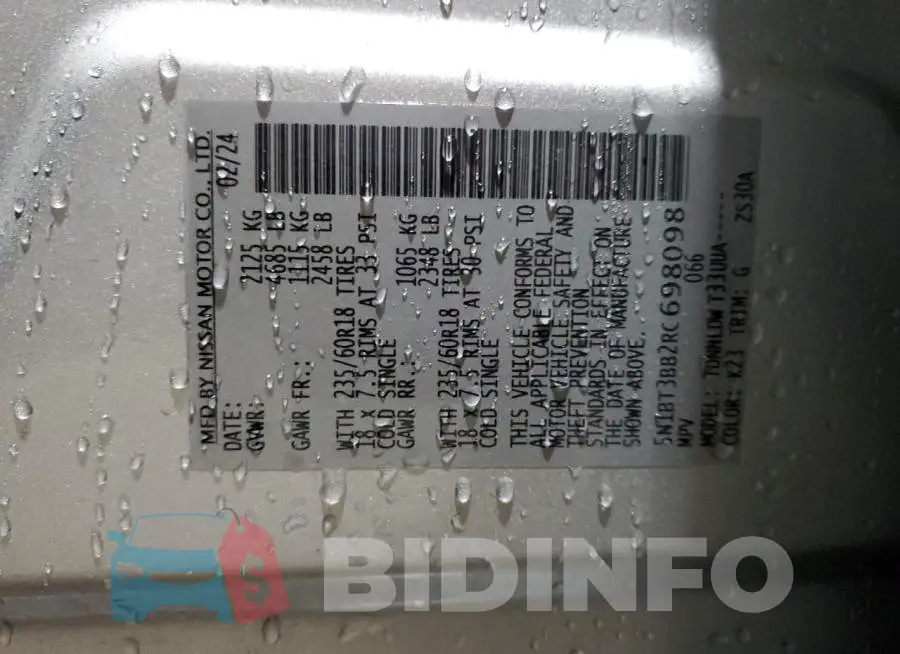 5N1BT3BB2RC698098 Photo# 13