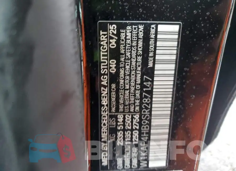 W1KAF4HB9SR287147 Photo# 12