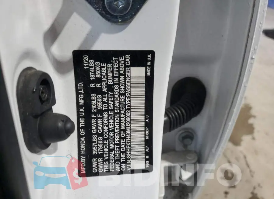 SHHFK7H43MU209002 Photo# 12
