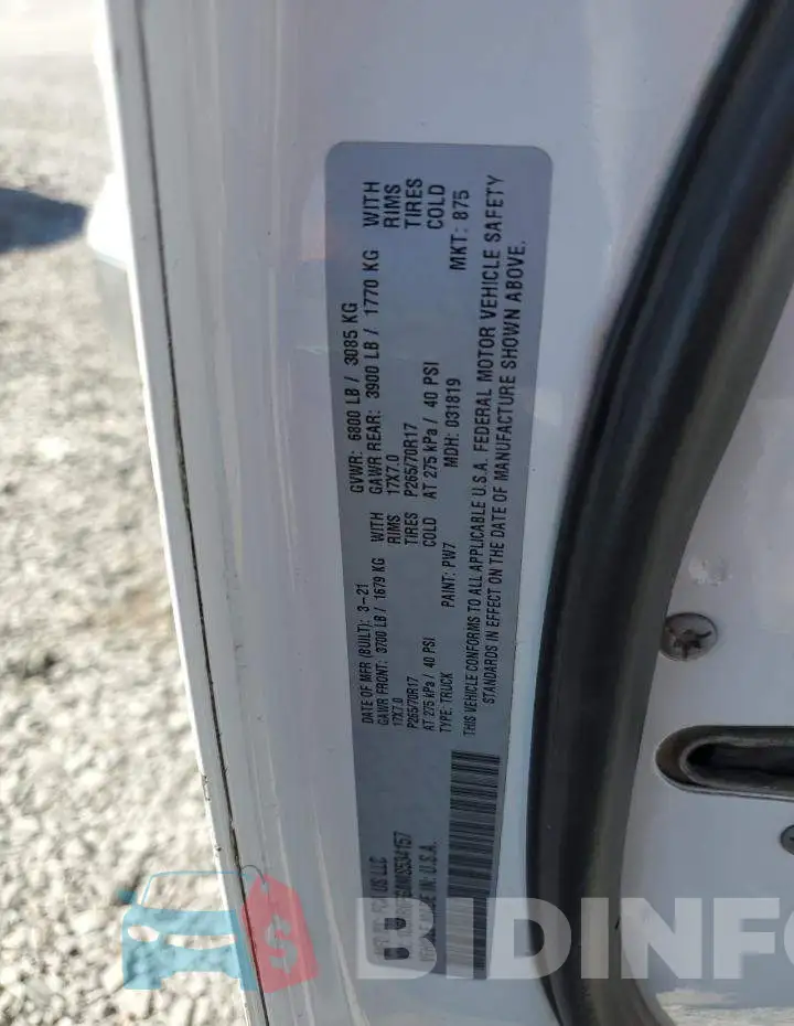 1C6RR6FG8MS534157 Photo# 12