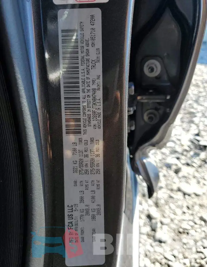 1C6SRFJT3KN847408 Photo# 12