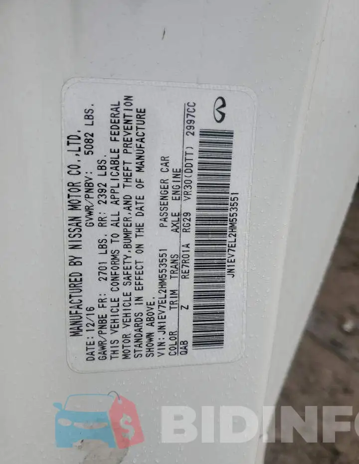 JN1EV7EL2HM553551 Photo# 12