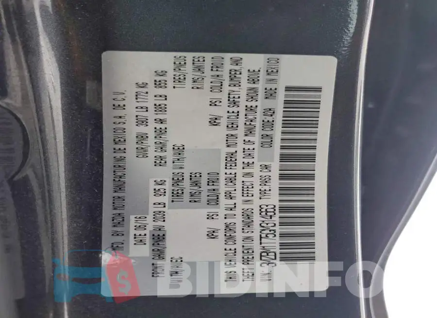 3MZBM1T75GM314663 Photo# 12