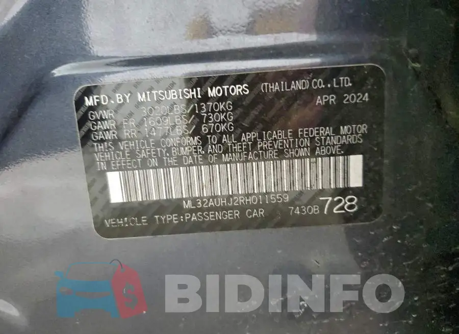 ML32AUHJ2RH011559 Photo# 12