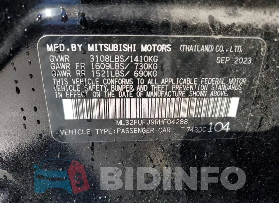 ML32FUFJ9RHF04288 Photo# 12
