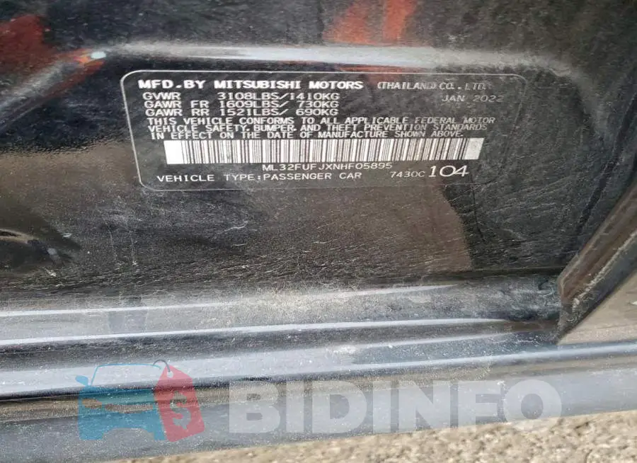 ML32FUFJXNHF05895 Photo# 12